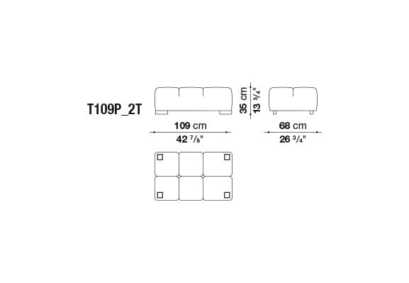 Модульный диван B&B Italia Tufty Time ARCH-00144354 - Вид №21