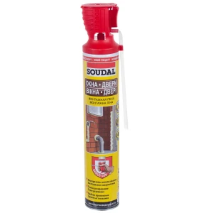 Пена монтажная бытовая Soudal Genius Gun 45 всесезонная 750 мл