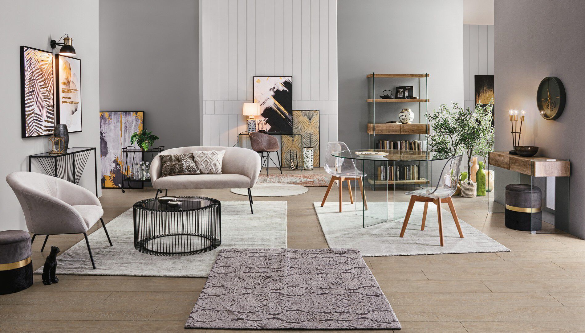 Круглый стальной журнальный столик с порошковым покрытием BIZZOTTO KIERAN ARCH-00145621 - Вид №12