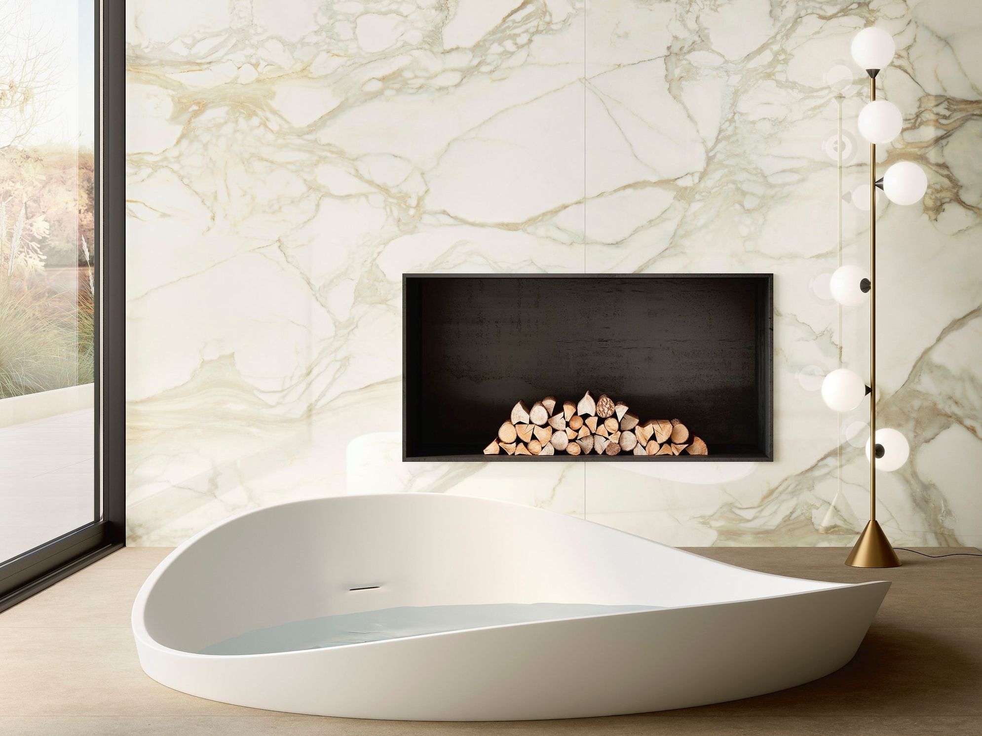 Пол / керамогранит с мраморным эффектом Fiandre Marmi Maximum ARCH-00053978