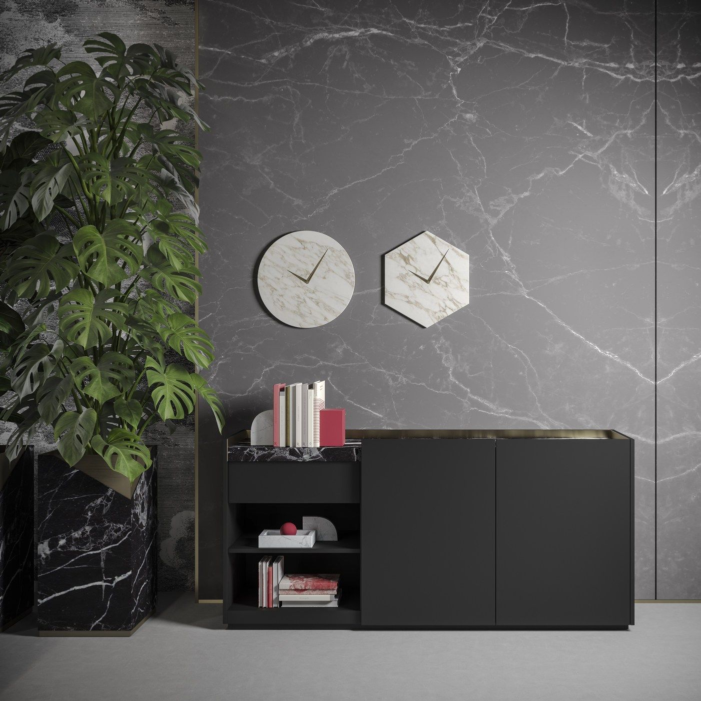 Деревянный офисный шкаф с распашными дверями PROF Block 2.0 ARCH-00096353 - Вид №16