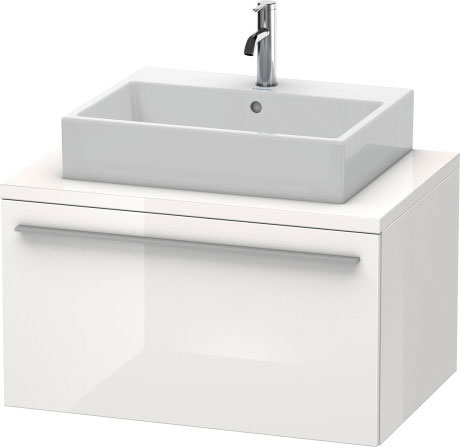 XL541208989 X-Large Тумбочка для консоли Фланелево-серый глянцевый лак Duravit - Вид №2