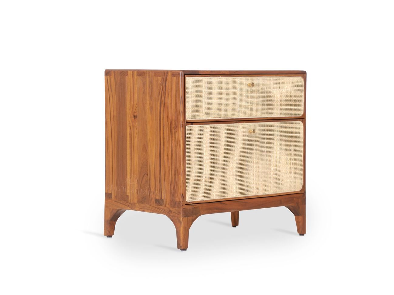 Тумбочка из тикового дерева с ящиками Alankaram LOODUS ARCH-00037273