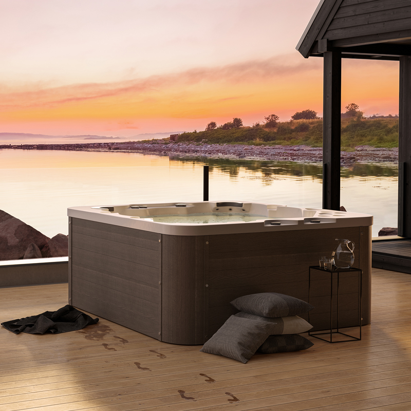 20081888 Спа Джуршольм Белый / Серый Включая Крышка Дополнительная Толщая Westerbergs  - Вид №1