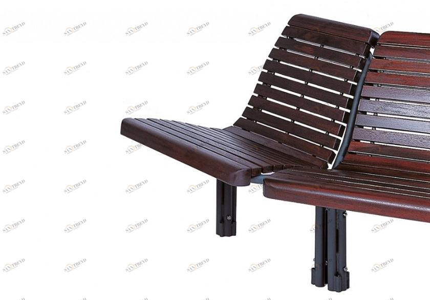 Euroform W Модульная деревянная скамья Contour 327, 328