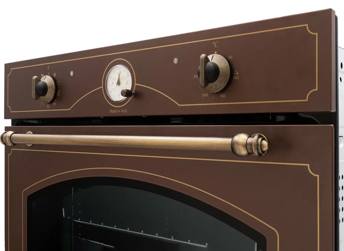 9020266 Электрический духовой шкаф DeLonghi CM 9L RO RUS коричневый STDN-0062340 - Вид №9