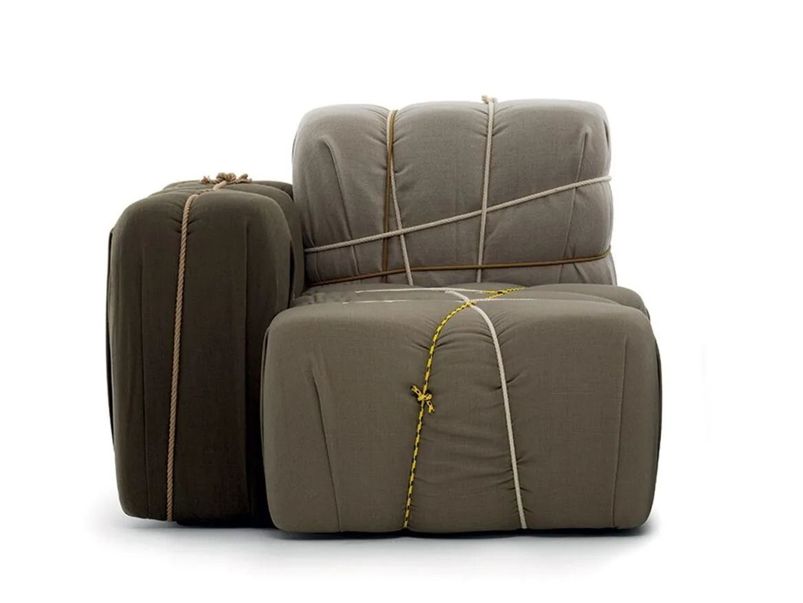 Тканевое кресло с подлокотниками Mogg CONTROPAKKO ARCH-00033423