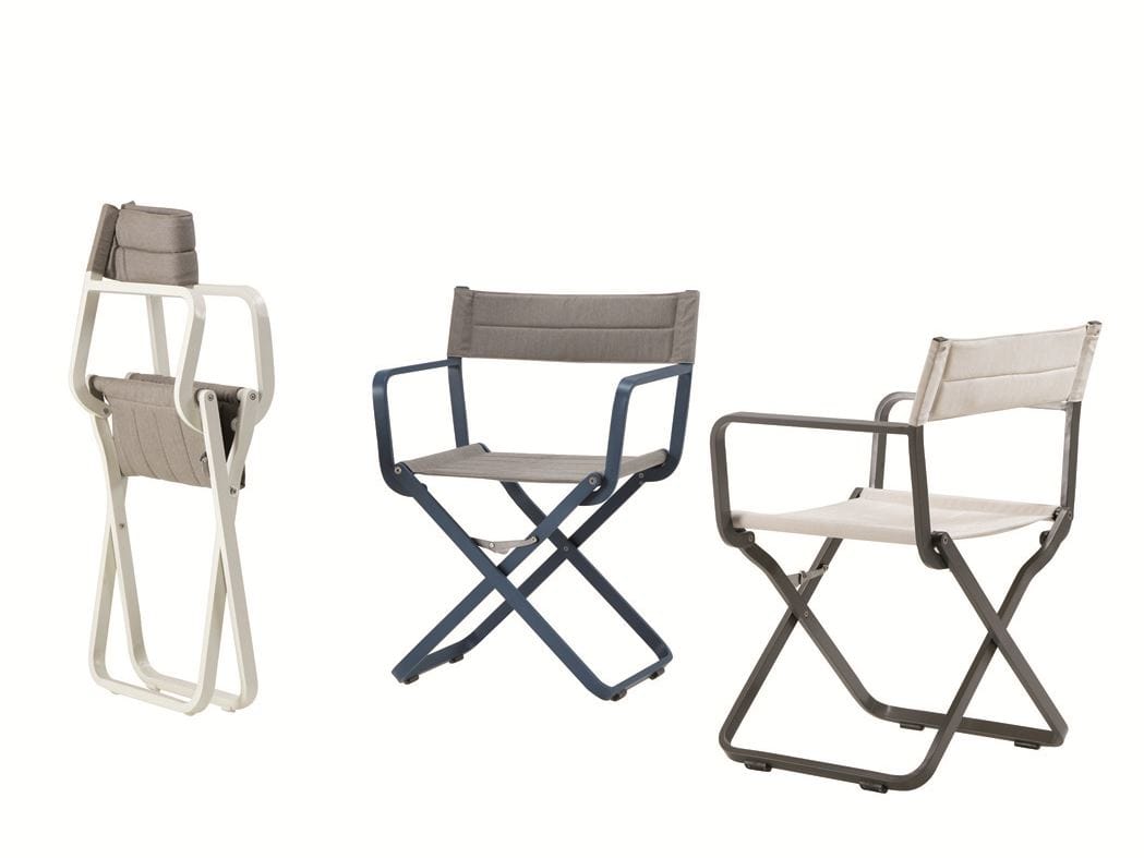 Ткань складной стул сада Ethimo Studios ARCH-00125446 - Вид №1