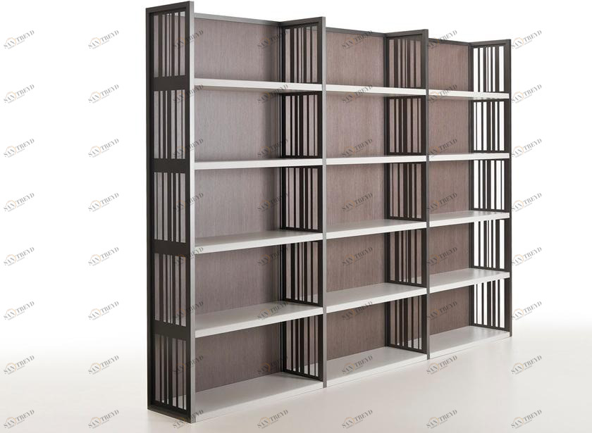 i 4 Mariani Открытый отдельно стоящий алюминиевый книжный шкаф sun-id-1404642