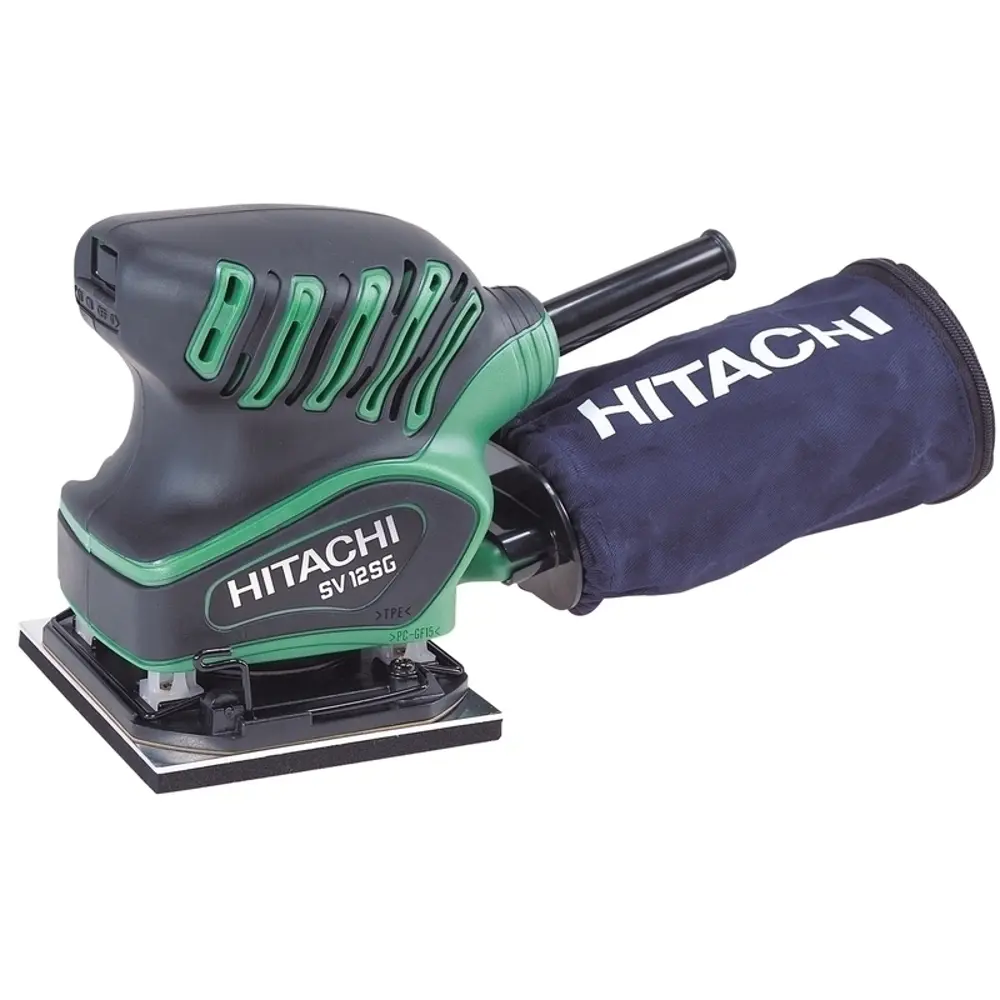 Вибрационная плоскошлифовальная машина Hitachi SV12SG, 200 Вт, 114х140 мм STLM-2181797