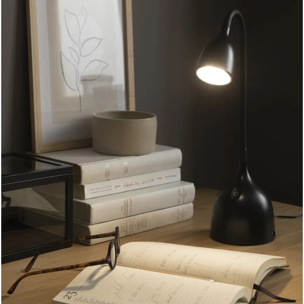 Настольная лампа Inspire Swallow LED 400ЛМ 4K черная 83622473 STLM-2104862  - Вид №3