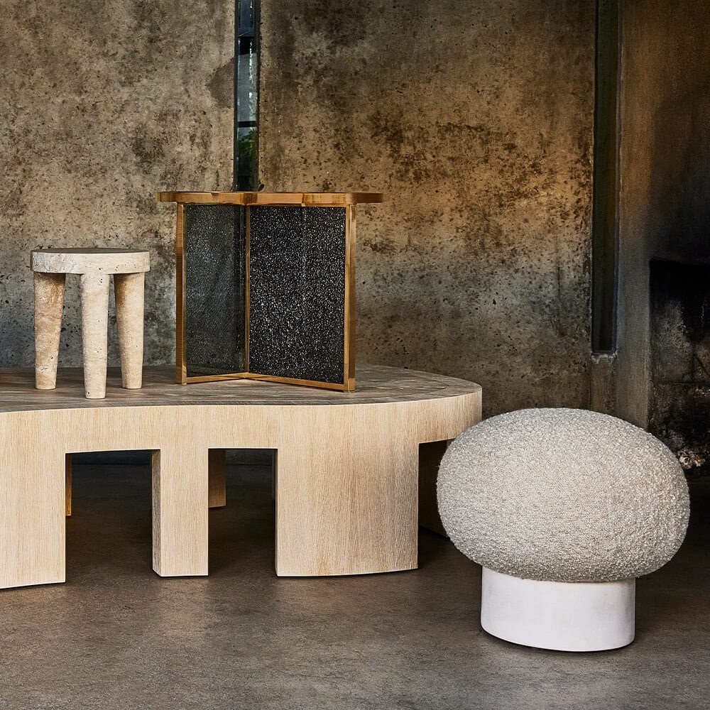 Журнальный столик из закаленного стекла Kelly Wearstler Superluxe Fractured ARCH-00040974 - Вид №3