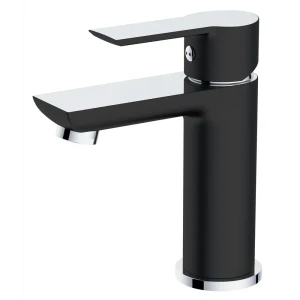 Смеситель ESKO Lucca для раковины - черный матовый с хромом 89358551