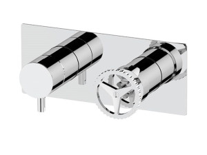 Однорычажный встраиваемый смеситель для душа с переключателем