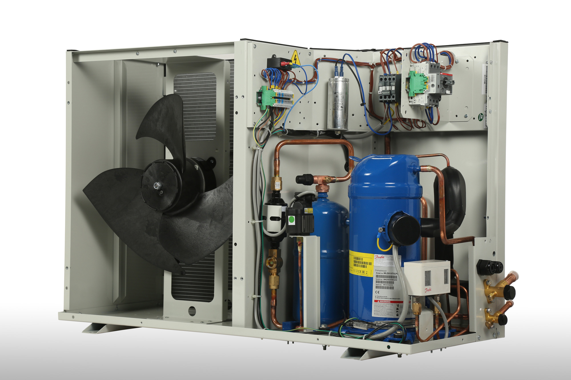 Danfoss OP-MSBM — компрессорно-конденсаторный агрегат OP-MSB034AJW05G Агрегат компр.-конд. 114X7084  - Вид №11