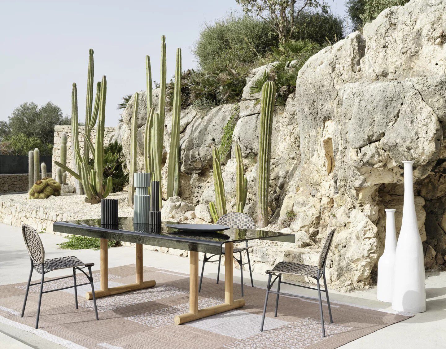 Садовый стул из смолы Gervasoni Gervasoni Outdoor ARCH-00119988 - Вид №2