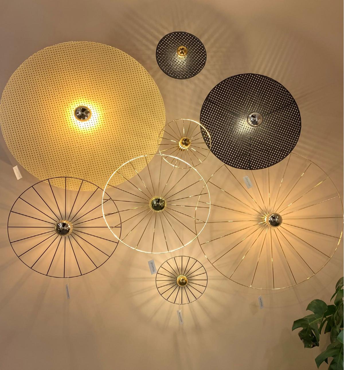 085472 Бра 30 cm золотой + цоколь 5 cm золотой Aromas del Campo Wheel 