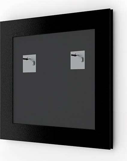 BY 0657 Зеркало в багетной раме - витое золото 28 mm EVOFORM Definite - Вид №1