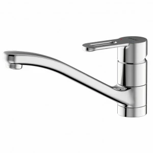 Смеситель для кухни низкий с изливом 200 мм STREAM-D F737163C-1 bravat