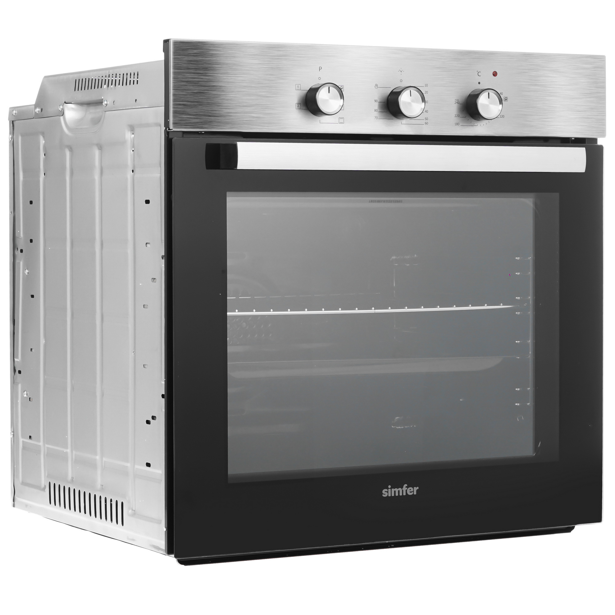 9169899 Электрический духовой шкаф Simfer B6EM16023 черный STDN-0067679 - Вид №1