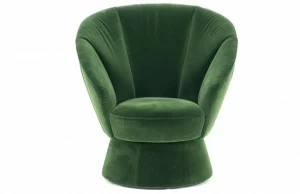 de Sede Вращающееся бархатное кресло с подлокотниками Ds-163