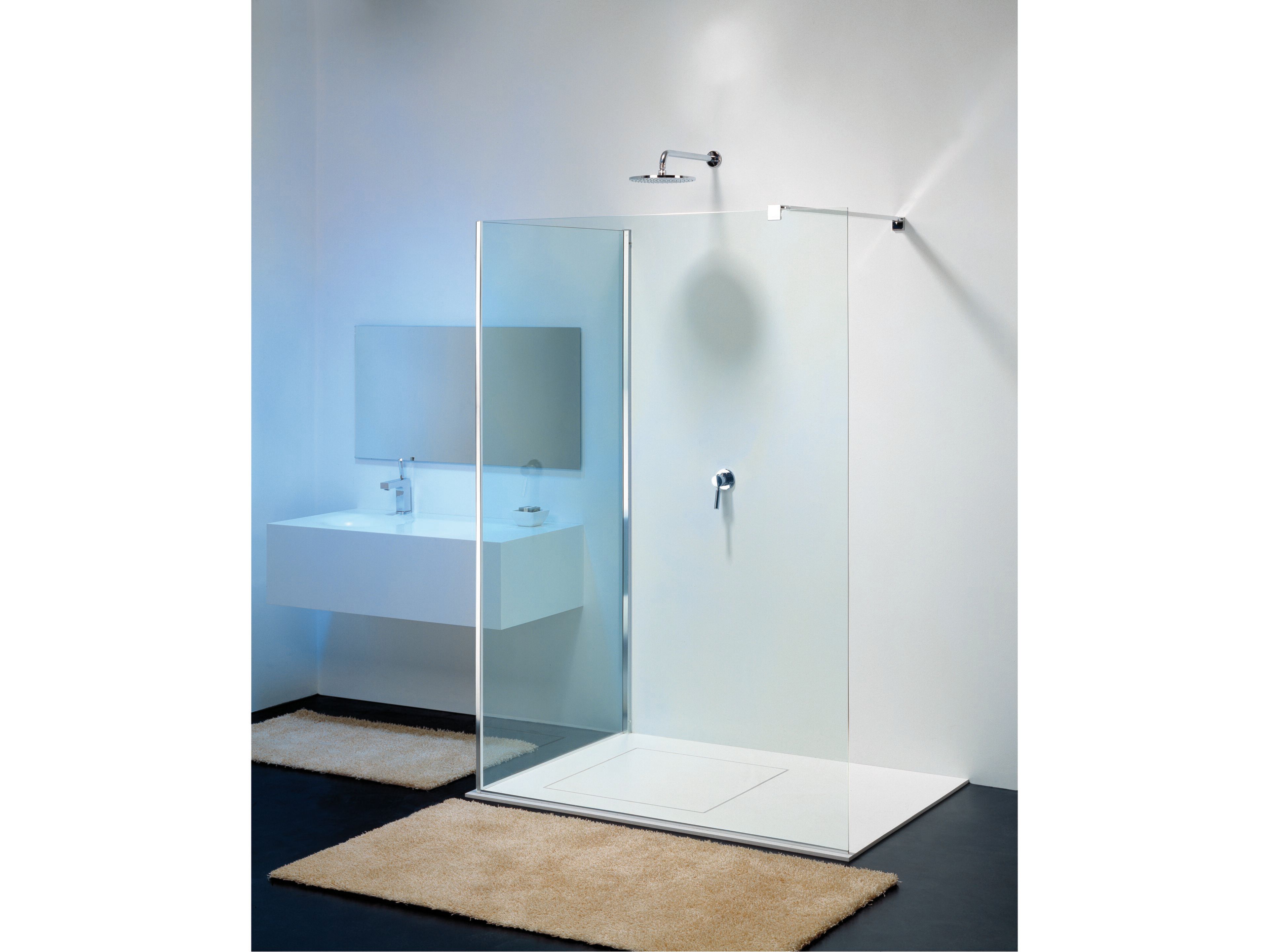 Стеклянный угловой душ Provex Industrie ARCH-00005541