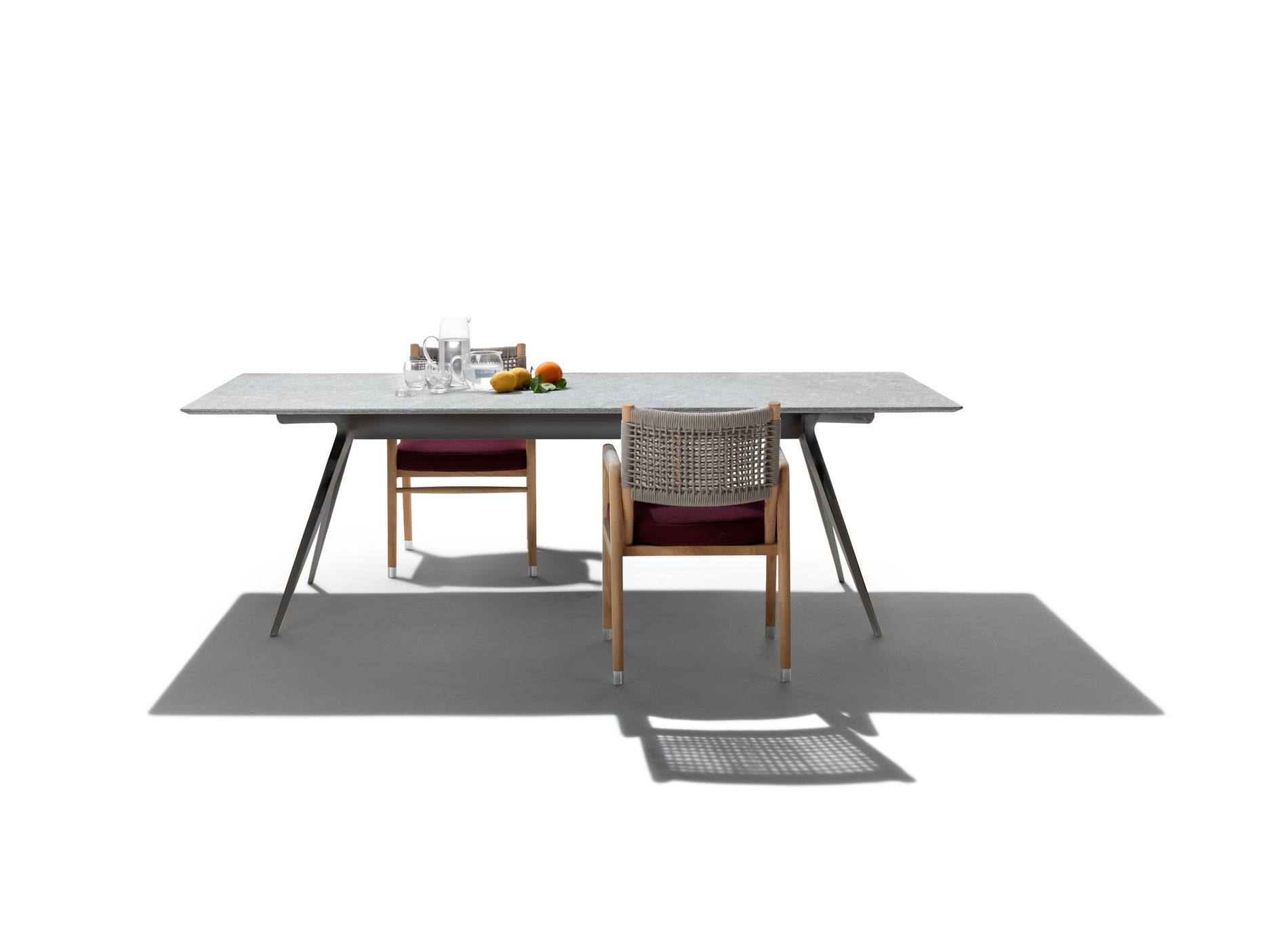 Прямоугольный каменный стол Flexform ARCH-00022552 - Вид №2