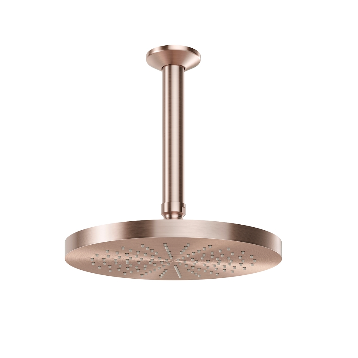 00909369 Потолочный душ 200 матовое золото Docol EDEN