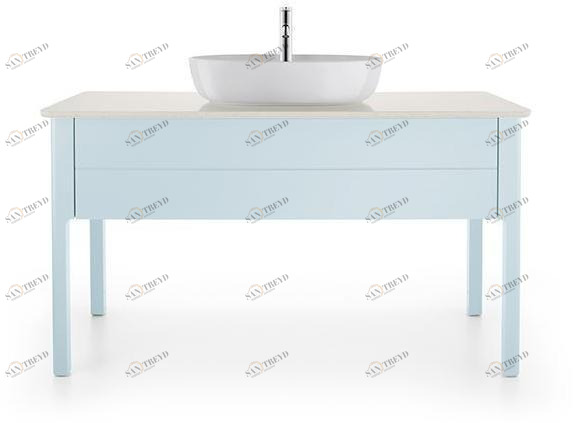 Duravit Лаковая тумба под умывальник с ящиками Luv sun-id-1397339