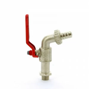 Кран шаровой Н-штуцер садовый рычаг ITAP 3/8"