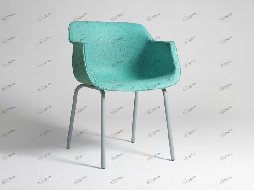 Officine Tamborrino Стул из трубчатой ​​стали и переработанной бумаги sun-id-1403575