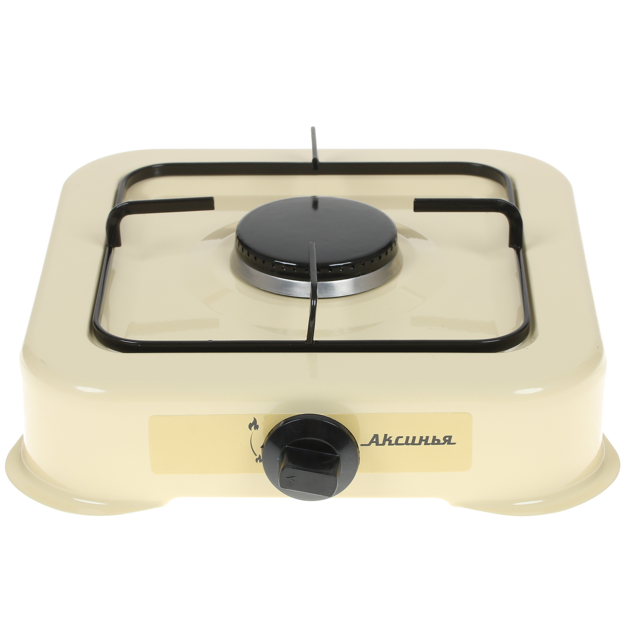 8100089 Газовая плитка АКСИНЬЯ КС-101(10) бежевый STDN-0072631 - Вид №2