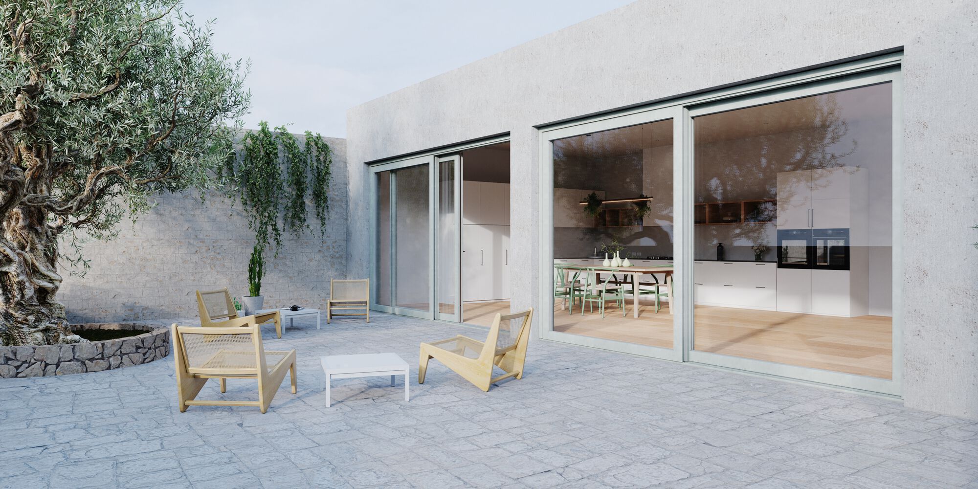 100% рециркулированное окно PVC NURITH ELLEN ARCH-00108916 - Вид №3