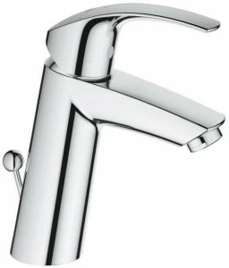 Смеситель для раковины GROHE Eurosmart с донным клапаном и энергосберегающим картриджем, хром (2339310E)