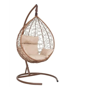 91930847 Кресло подвесное Laura outdoor SEV-1 401 Sevilla 1-но местное до 130 кг коричневый STLM-1445573
