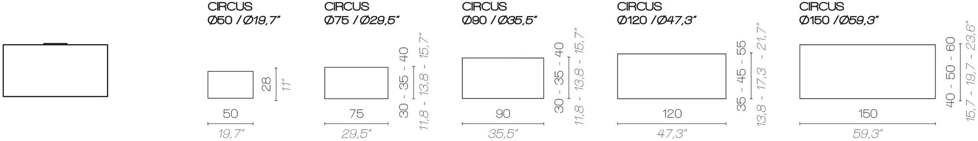 Contardi Потолочный светильник из ткани Circus sun-id-1395515 - Вид №17