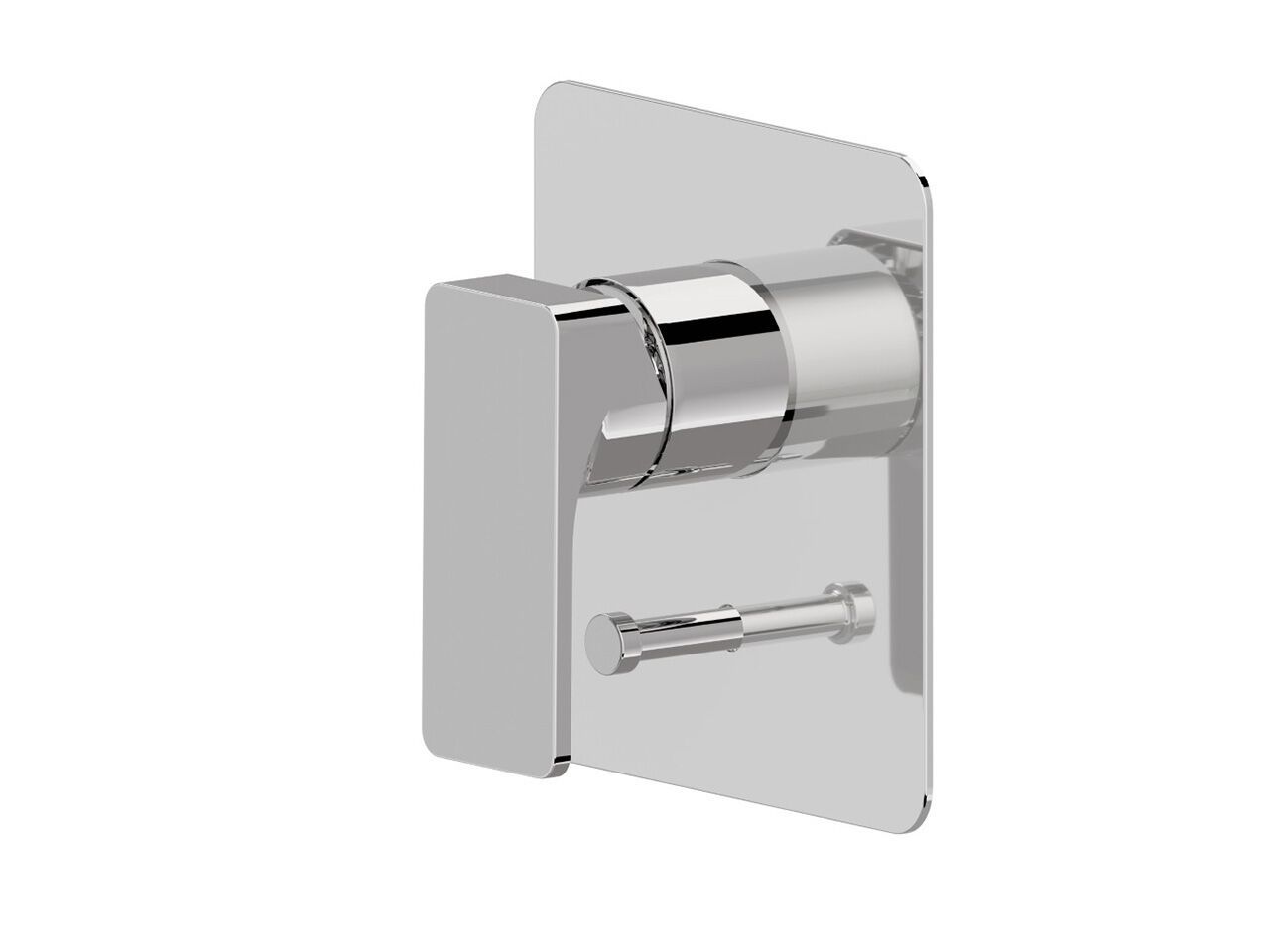 Однорычажный встраиваемый смеситель для душа с переключателем Newform B-EASY ARCH-00109542 - Вид №1