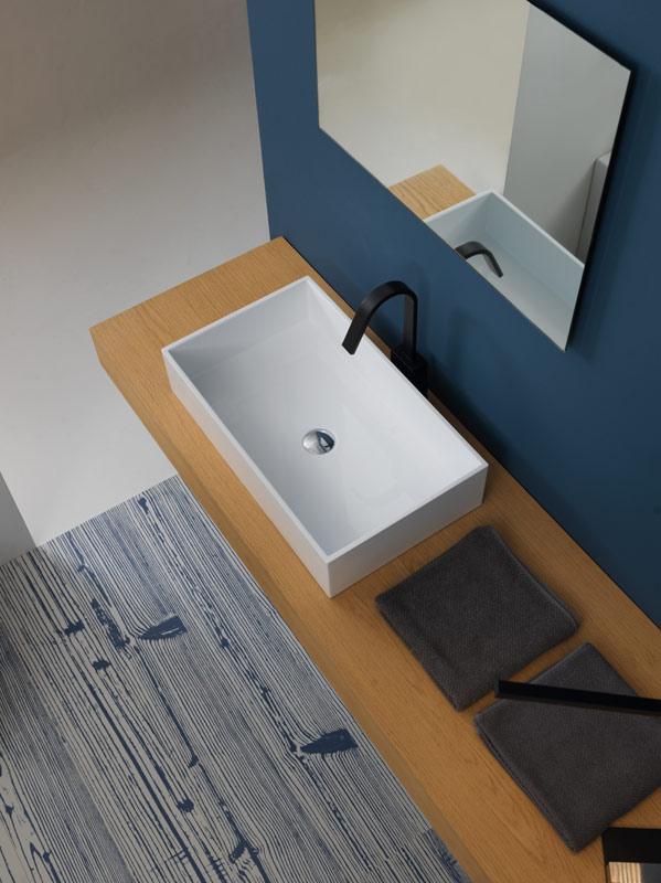 BXLA601 Накладная раковина на столешницу GSG CERAMIC BOX - Вид №8