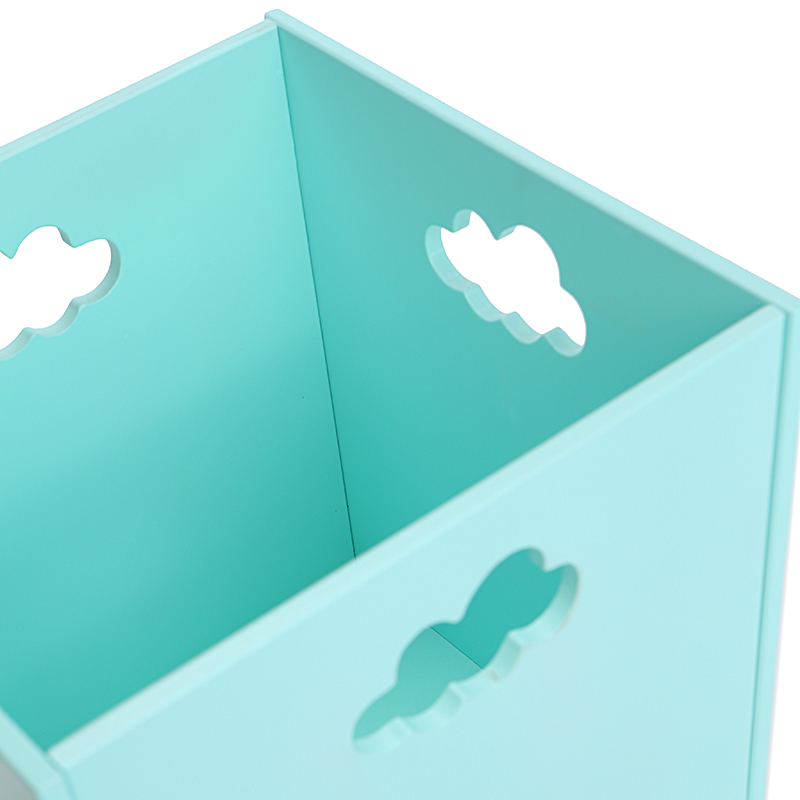 Деревянный ящик для игрушек бирюзовый с облачком VAMVIGVAM  282054 Голубой Santreyd  - Вид №5