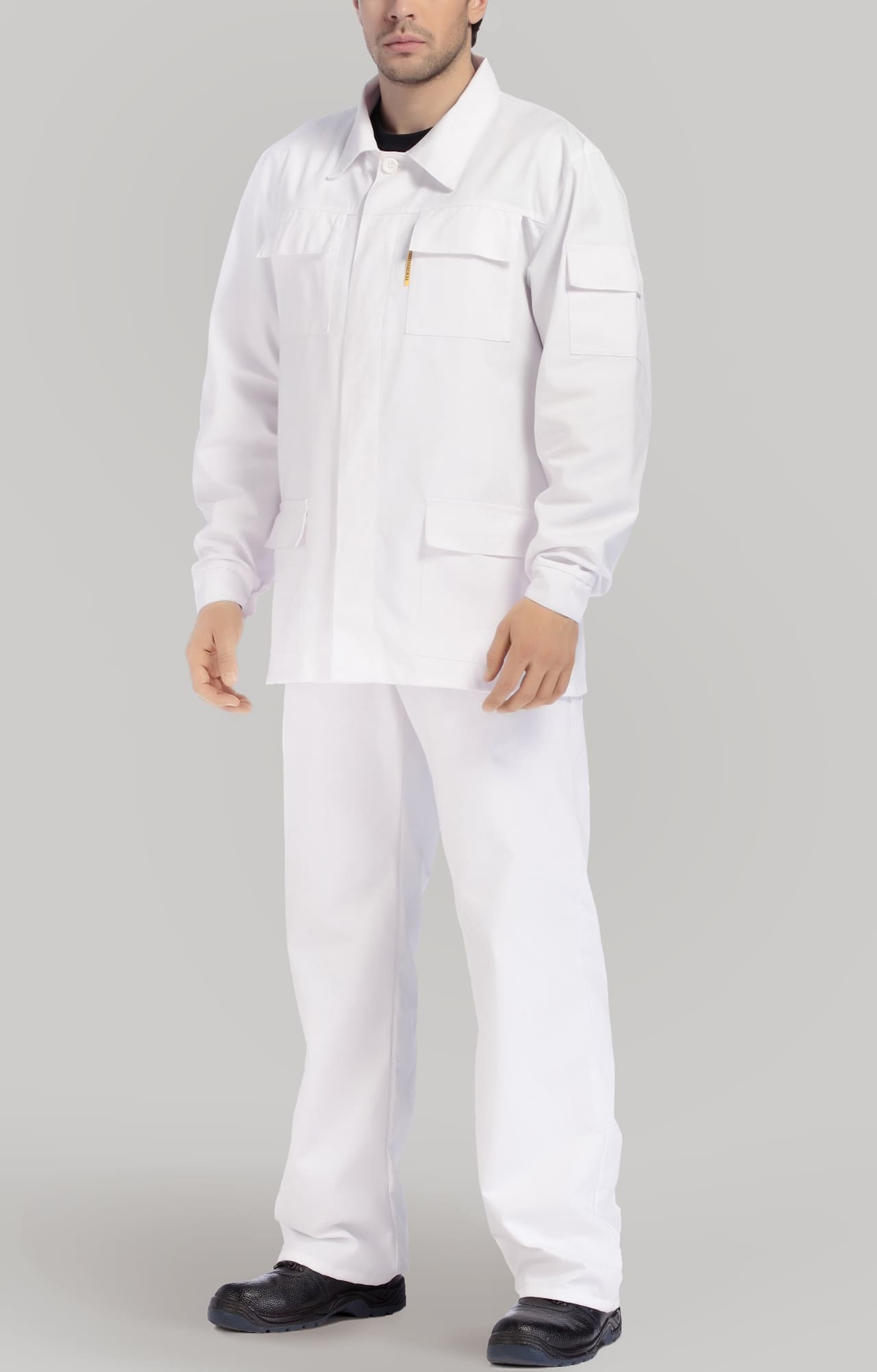 65519 Костюм "Эксперт-2" белый  Летняя спецодежда  размер 60-62/182-188  - Вид №8