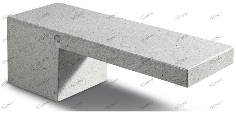 Metalco Скамейка из композитного материала sun-id-1406731