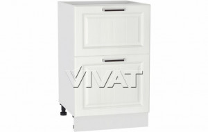 82879B Прага Шкаф нижний с 2-мя ящиками Н 502 + Ф-32 Vivat-мебель