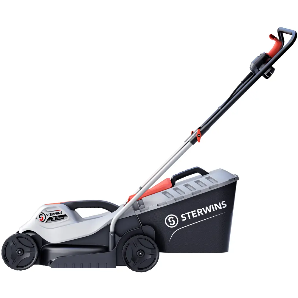 81968063 Газонокосилка электрическая Sterwins ELM1-33P.4 1200 Вт 33 см STLM-0016009  - Вид №3