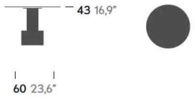 Kettal Круглый журнальный столик Roll #23772-00c - Вид №9