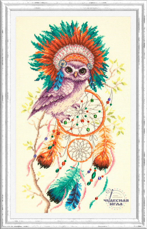 088-12 Дивный сон Набор для вышивания Чудесная Игла 27 х 50 см Чудесная игла 