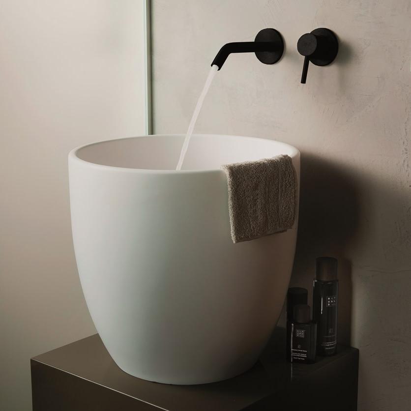 JEE-O Смеситель для умывальника настенный из нержавеющей стали на 2 отверстия Slimline 800-1500/3/4 - Вид №5