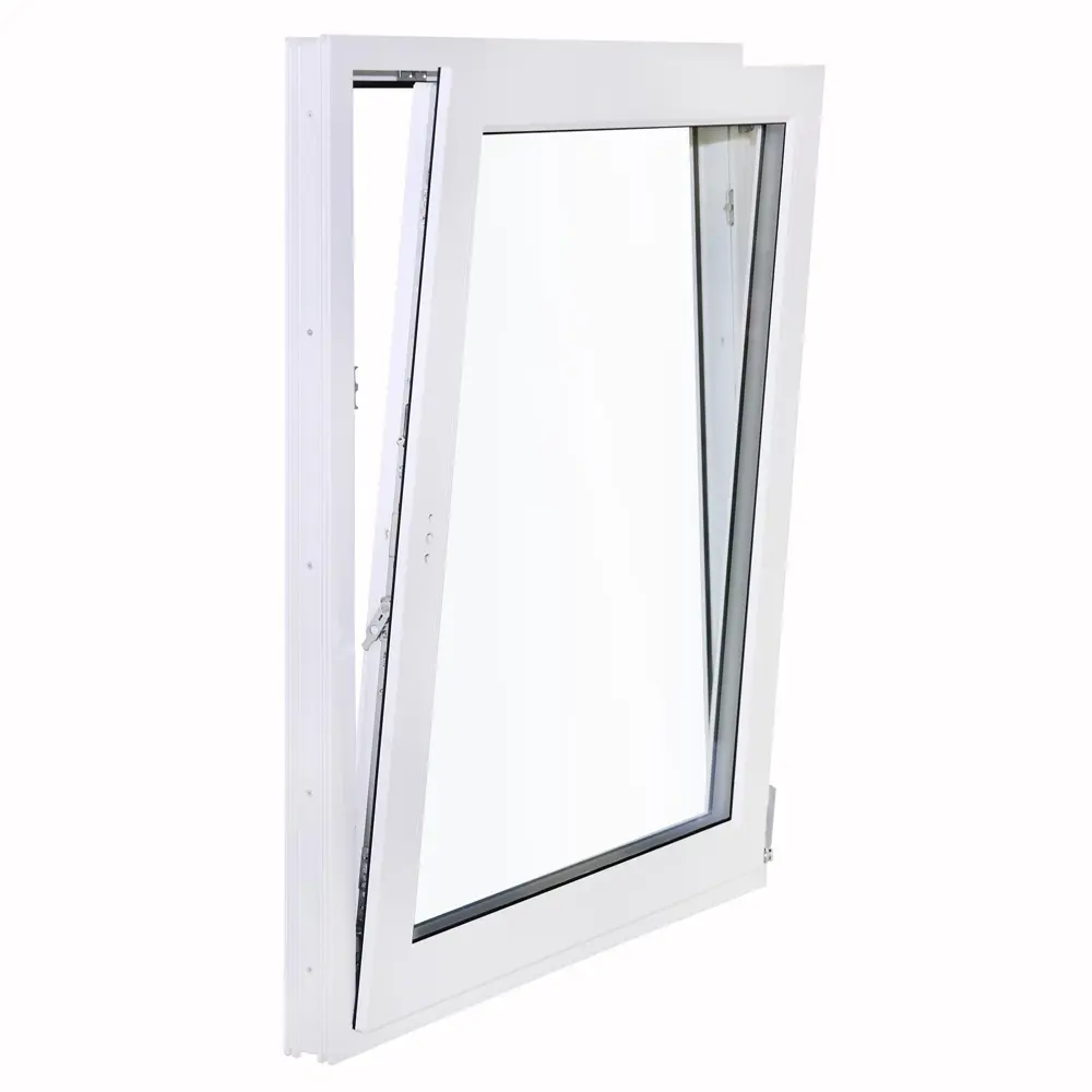 Пластиковое окно ПВХ Deceuninck одностворчатое 1200x800 мм (ВхШ) однокамерный стеклопакет белый (с двух сторон) STLM-2192956 - Вид №4