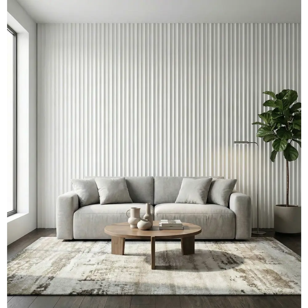 Профиль финиш Волна МДФ белый 12x44x2700 мм Santreyd STLM-2176232 - Вид №7