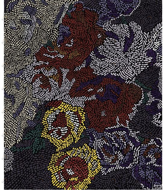 Tapis Rouge Ковер ручной работы из шерсти и шелка Per sempre Tr1588hk