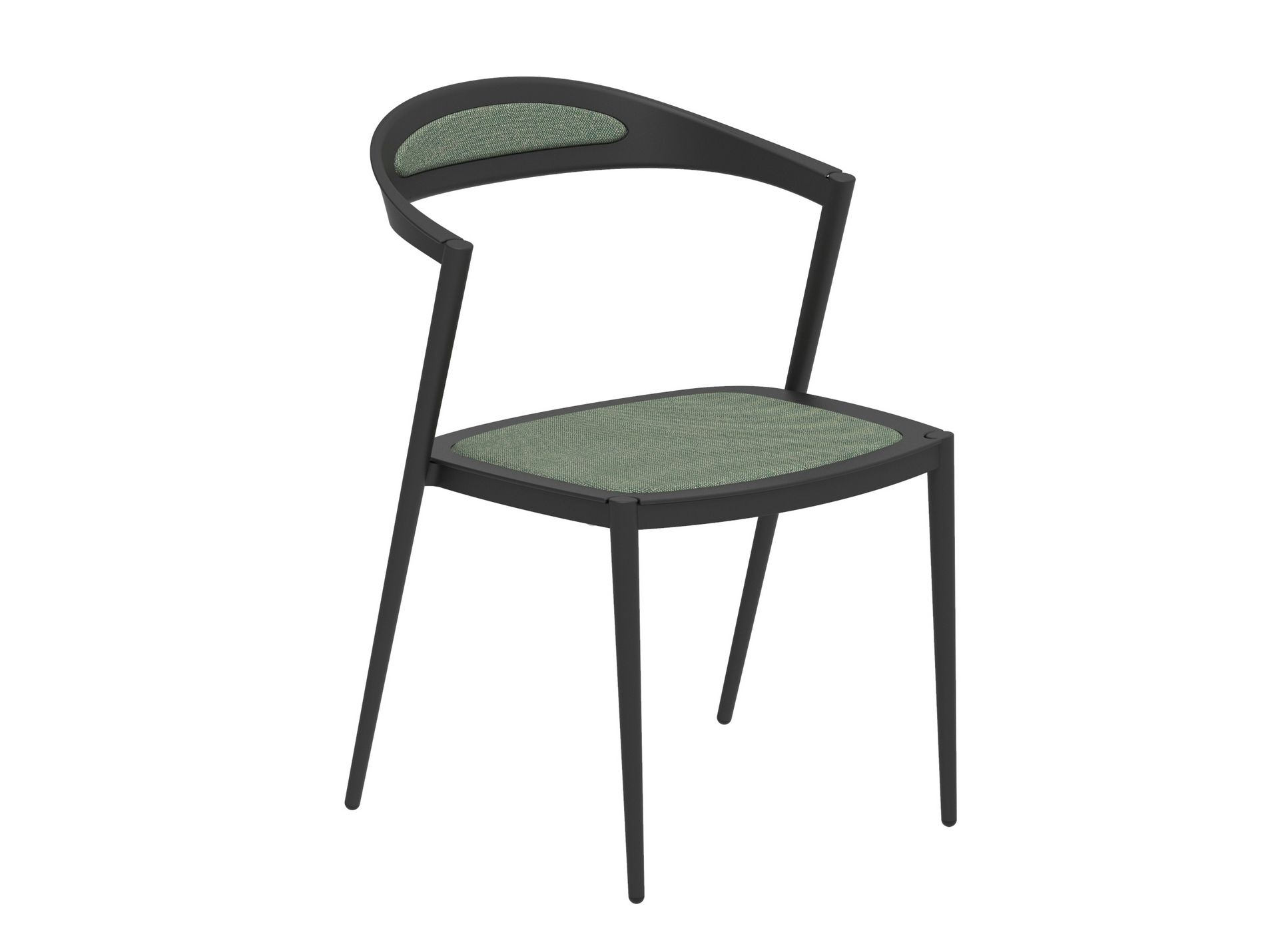 Алюминиевый садовый стул со встроенной подушкой Royal Botania Styletto ARCH-00135237 - Вид №8